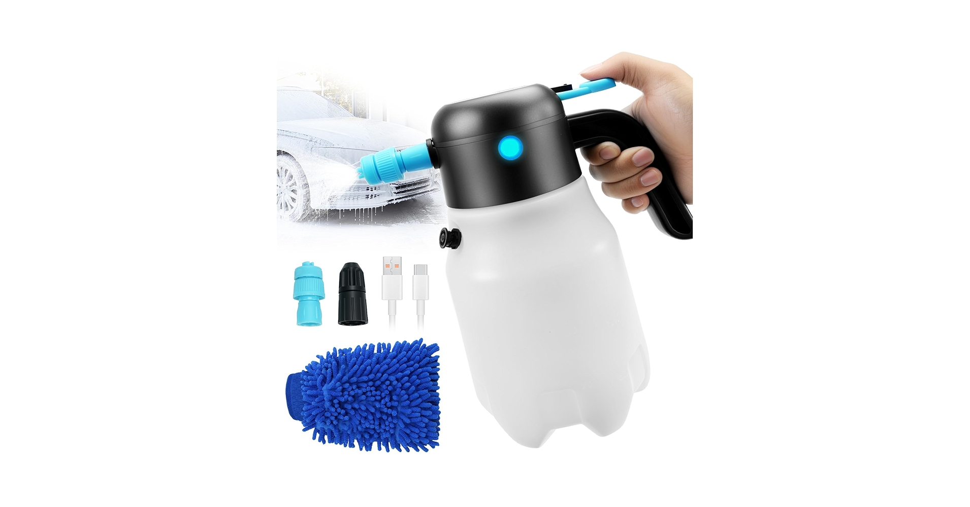 新品未使用！！CARTON Electric Foam Sprayer セット Foam Pump Sprayer